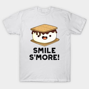 Smile Smore Cute Sweet Food Pun T-Shirt